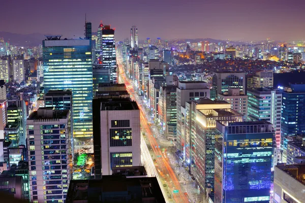 Distretto di Seoul Gangnam — Foto Stock