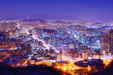 seoul City, Kore