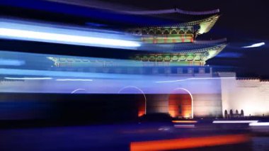 Gwanghwamun kapısı Seul, Güney Kore