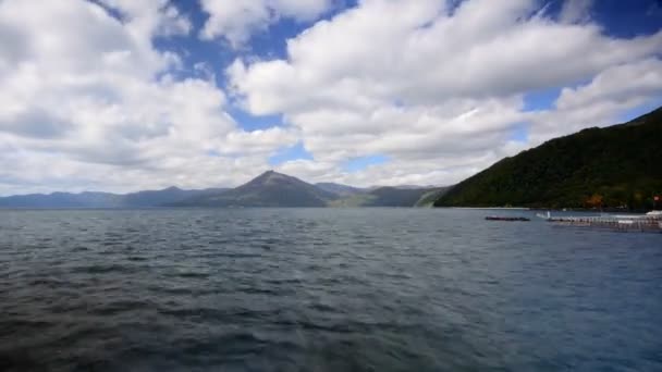 Lago Shikotsu — Vídeo de stock