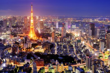 Tokyo tower tokyo, Japonya.