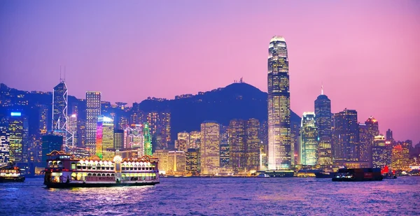 Skyline de l'île de Hong Kong — Photo