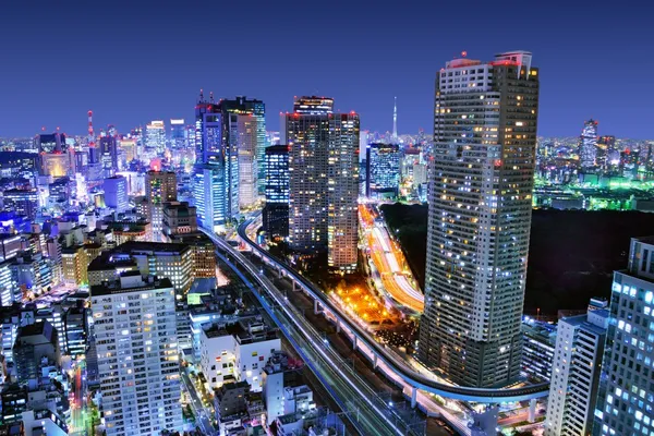 Токіо міський пейзаж Ліцензійні Стокові Зображення