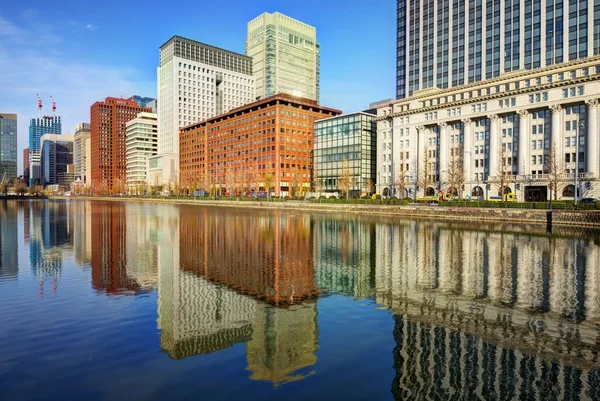 Marunouchi dzielnicy Tokio — Zdjęcie stockowe