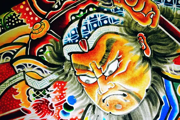 Nebuta drijft — Stockfoto