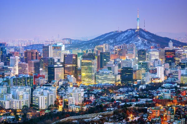 City of Seoul Korea — Stock Photo, Image