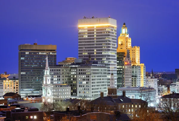 Providence, Rhode Island Skyline — Stock Photo, Image