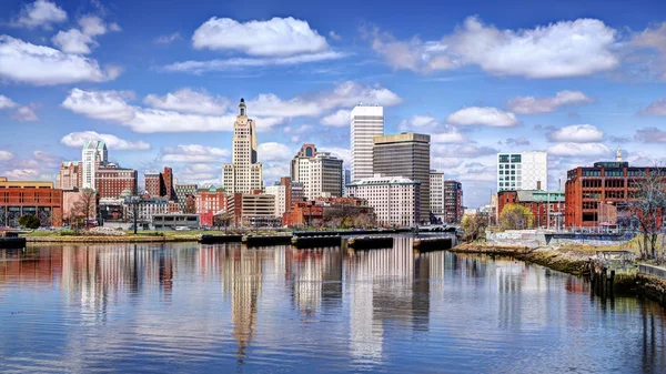 Skyline de Providence, Rhode Island — Fotografia de Stock