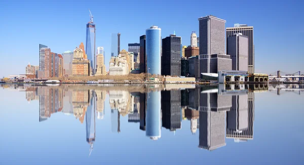 Panorama city new york — Stockfoto