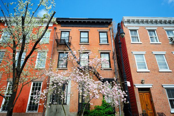 West Village New York City apartments in the springtime