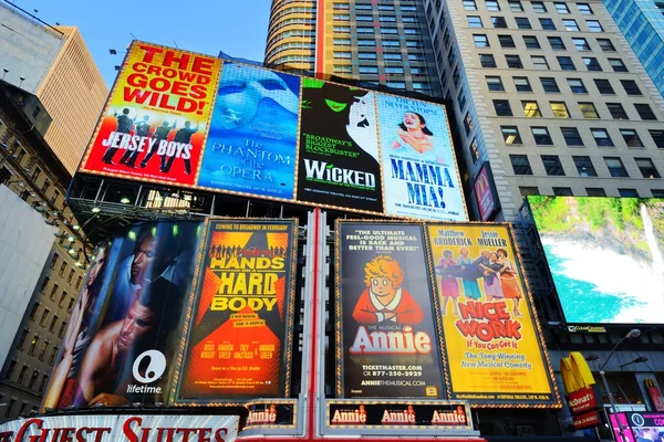 Broadway Signs — Stockfoto