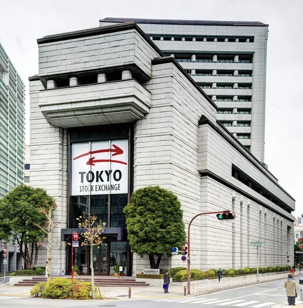 Tokyo Stock Exchange — Stock Photo, Image