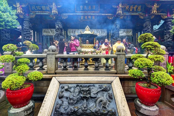 Tempio di Longshan — Foto Stock
