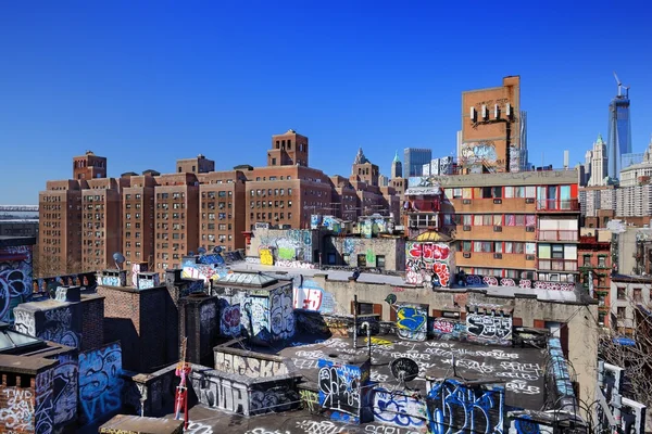 Graffiti in New York City — Stockfoto