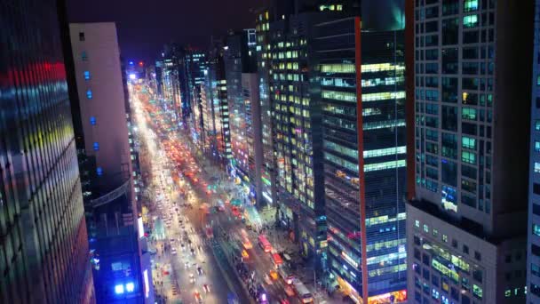 Paisaje urbano de Seúl, Corea del Sur — Vídeos de Stock
