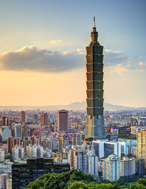 Taipei Skyline clipart