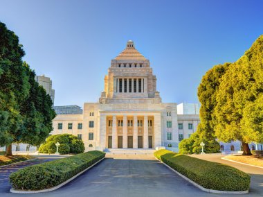 National Diet House of Japan clipart