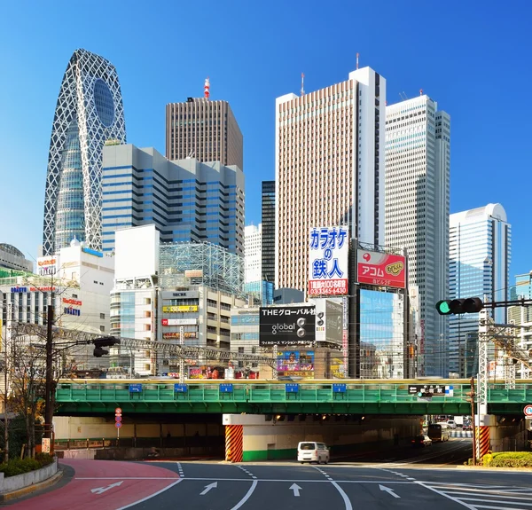 Shinjuku paesaggio urbano — Foto Stock