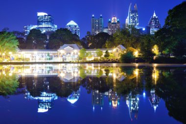 Atlanta park manzaralı