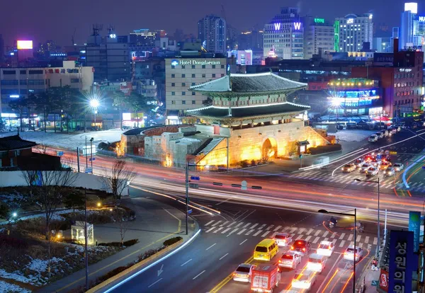 Dongdaemun brána — Stock fotografie