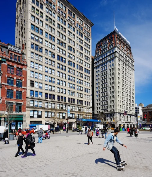 Union square scen — Stockfoto