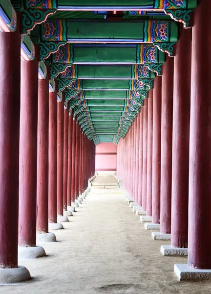 Παλάτι gyeongbokgung — Φωτογραφία Αρχείου
