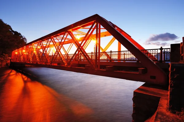 Sansen bridge i hokkaido, japan — Stockfoto