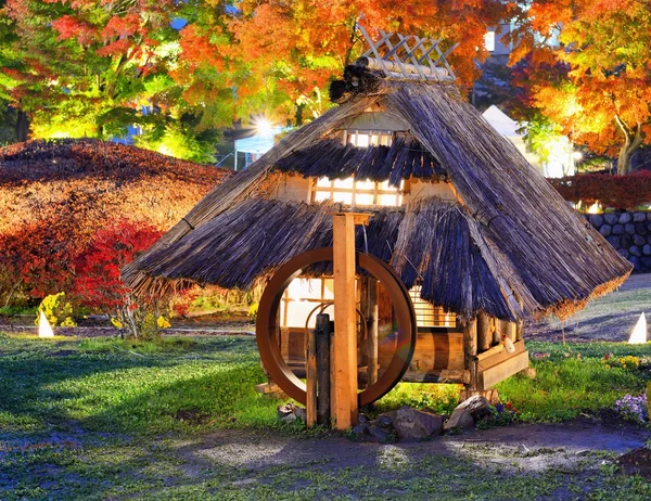 Historic Japanese Huts — Stock Photo, Image