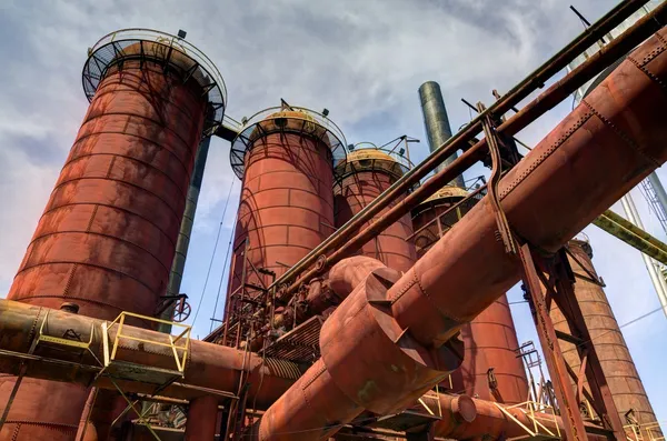 Smoke Stacks — Stock Photo, Image