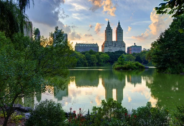 New York City Central Park See — Stockfoto
