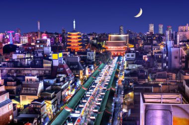 Asakusa manzarası