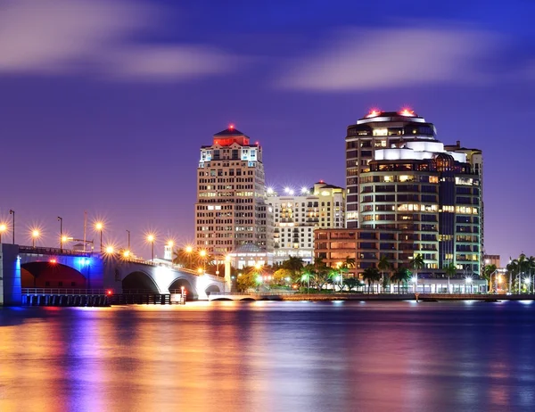 West Palm Beach Skyline Stock Picture