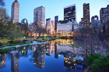 New York'taki central park lake