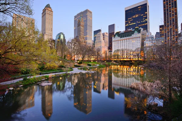 New York City Central Park See — Stockfoto