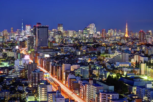 Tokyo Viewed from Ebisu — Stock Photo, Image