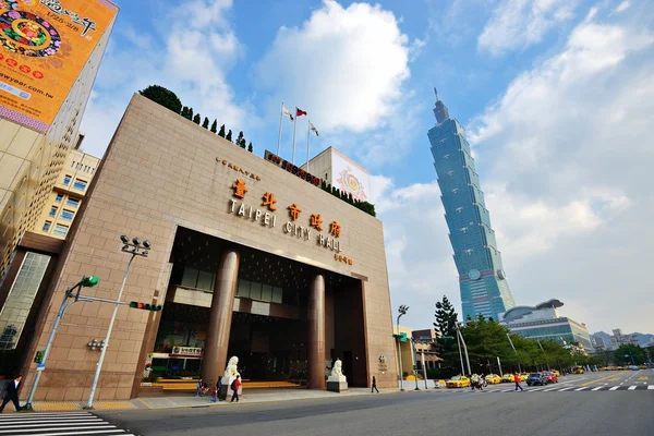 Tajvan utca-és városrészlet — Stock Fotó