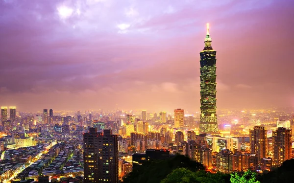 Panoráma města Tchaj-wan — Stock fotografie