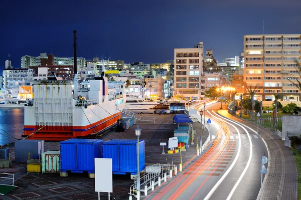 Naha, paesaggio urbano di okinawa — Foto Stock