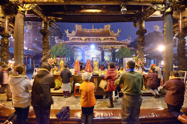 Buddhista templom gyertyák — Stock Fotó