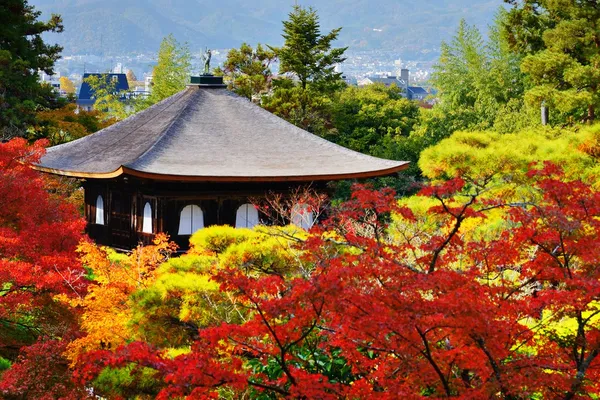 Tempio di Ginkaku-ji in Kyoto — Foto Stock