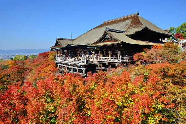 Kiyomizu-dera ναός στο Κιότο Εικόνα Αρχείου