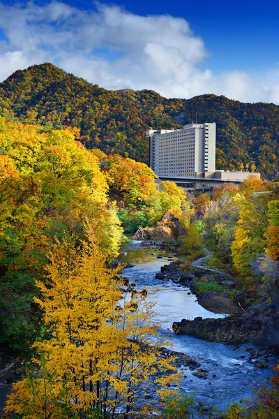 Ποταμός στο hokkaido — Φωτογραφία Αρχείου