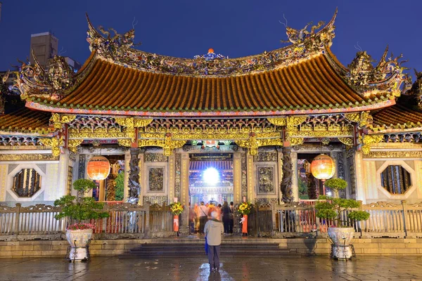 Храм Мэнцзя Луншань — стоковое фото