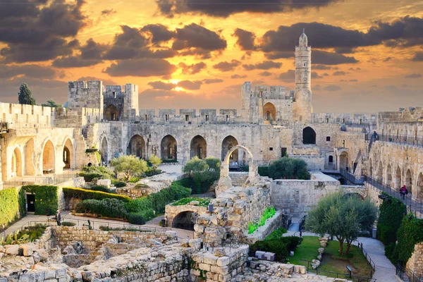 Tower of David — Stock Image Tower of David Royalty Free Stock Images