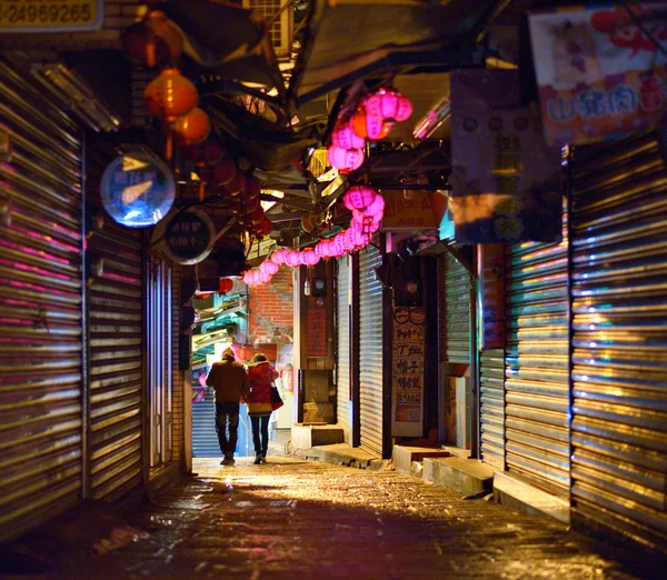 Alley Way in Jiufen, Taiwan — Stock Photo, Image