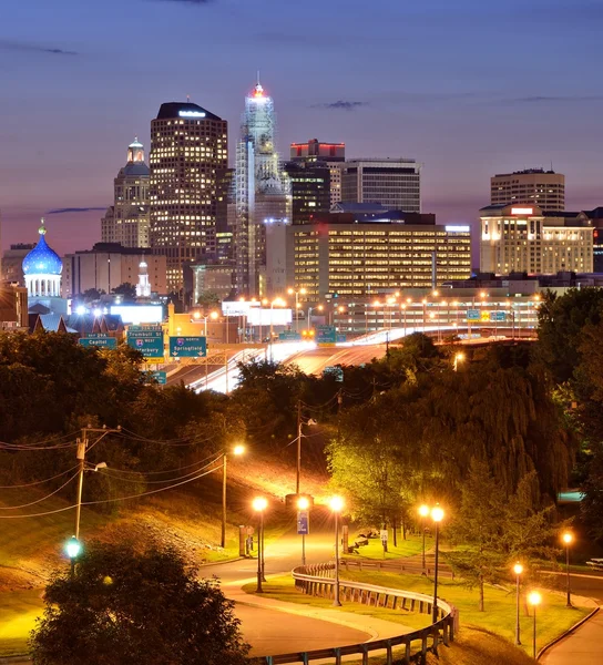 Hartford connecticut Panorama — Stock fotografie