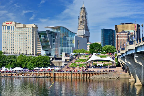 Downtown hartford, skyline connecticut — Photo