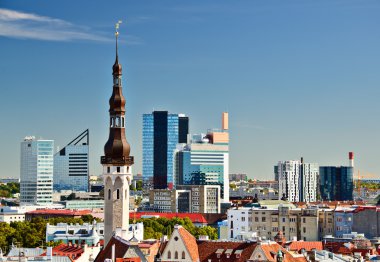 Tallinn, Estonya manzarası