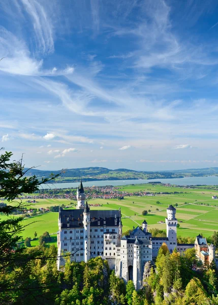 Schloss Neuschwanstein — Stockfoto