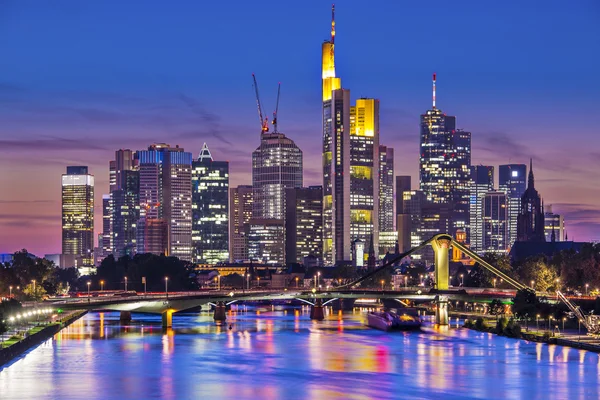 Frankfurt Tyskland — Stockfoto